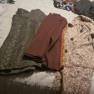 Free people sweater lot